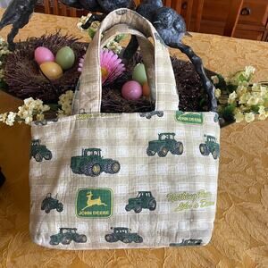 John Deere Print Cotton Tote